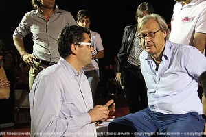 Vittorio Sgarbi a Caffeina