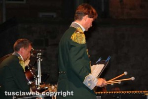 Concerto della banda della guardia di finanza
