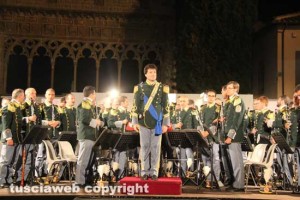 Concerto della banda della guardia di finanza