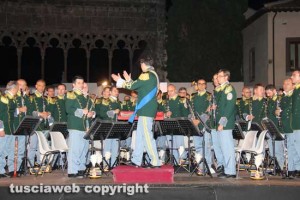 Concerto della banda della guardia di finanza