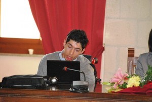 Il consigliere comunale Marco Gentili