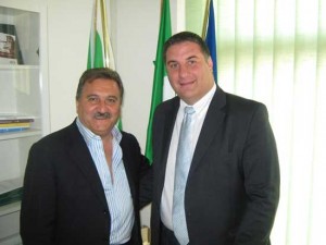 Il consigliere regionale Panunzi e il presidente Antonelli