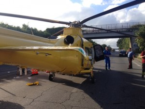 Il grave incidente sulla Cassia bis