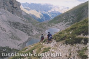 Gruppo amici della montagna - Dopolavoro Ferroviario di Orte - Lago di Pilato sul monte Vettore