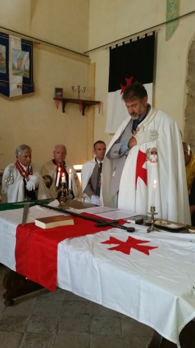 Luca Monti, gran cerimoniere ordine templare Soeet e postulatore beatificazione De Moley