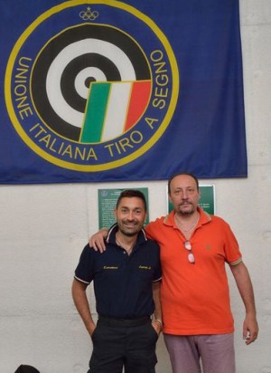 Lucio Laureti con Pietro Fantucci
