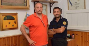 Lucio Laureti con Pietro Fantucci