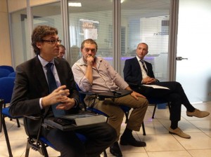 A sinistra Marco Venturelli