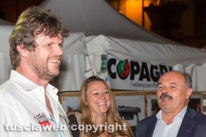 Oscar Farinetti con Rossi