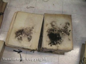 I fascicoli danneggiati dell'Archivio di Stato