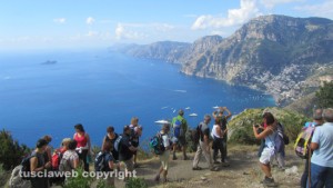 Gruppo amici della montagna - Dopolavoro Ferroviario di Orte -  Positano, il sentiero degli Dei