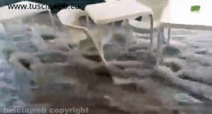 Bomba d'acqua a Bagnaia