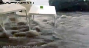 Bomba d'acqua a Bagnaia