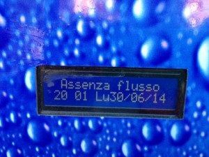 Assenza di flusso alle casette dell'acqua