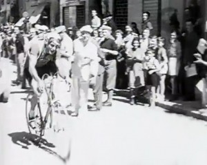 Gino Bartali a Soriano nel Cimino