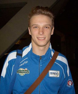 Il palleggiatore Davis Krumins 
