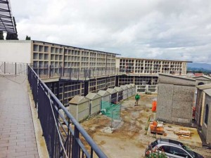 Montefiascone - I lavori al cimitero
