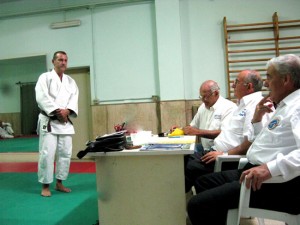Gli esami di judo alla palestra Yama Bushi di Fabrica di Roma