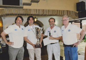 I fratelli Cappella, vincitori assoluti della Coppa dei due laghi