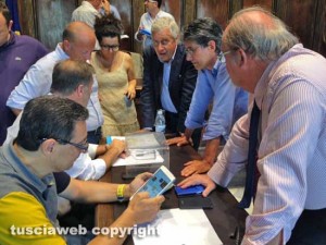Consiglio comunale - Riunione estemporanea con il sindaco