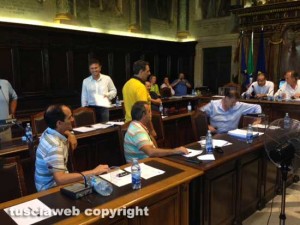 Viterbo - Il consiglio comunale sul bilancio