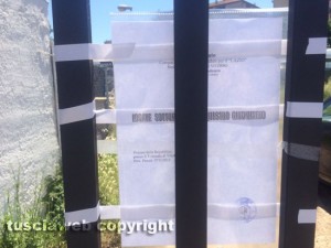 Il deposito auto di Marchetti, sottoposto a sequestro
