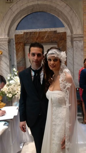 Graziana Papa e Mariano Roselli sposi