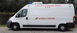 Controlli ambientali della capitaneria di porto