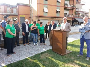 Inaugurazione parco Ivan Rossi - Civita Castellana
