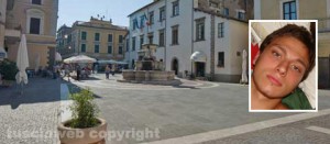 Sutri - Nel riquadro: Marco Cifra