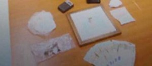 Il materiale sequestrato dai carabinieri