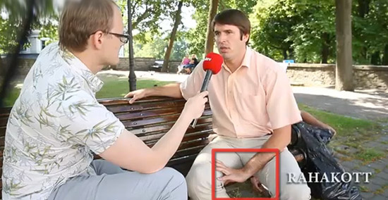 Rainer Vakra, il politico estone derubato