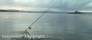 Battuta di pesca al lago di Bolsena