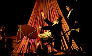 Una scena delle "Rane"