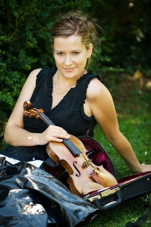La violinista Maria Solozobova