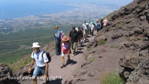 Gruppo amici della montagna - Dopolavoro Ferroviario di Orte - Sul Vesuvio