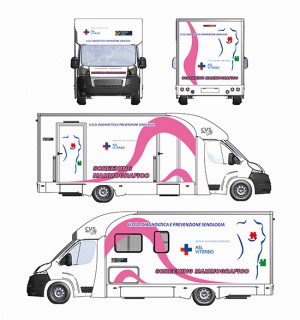 Unità mobile per screening mammografico