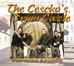 The Cescko’s drum circle