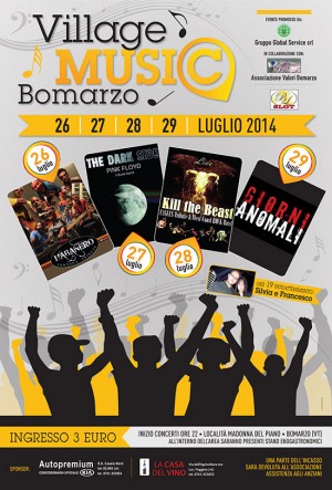 Village music a Bomarzo