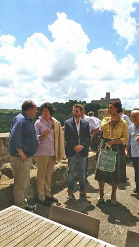 Visita del sottosegretario Buitoni Borletti a Tuscania 
