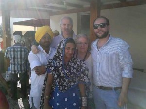 Moricoli e Scorsi alla festa della comunità Sikh