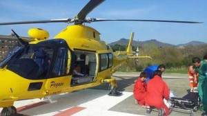 I soccorsi in azione