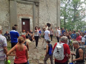 In cammino sulle vie dell'esilio di santa Rosa
