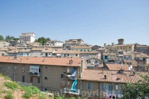 Una panoramica di Carbognano
