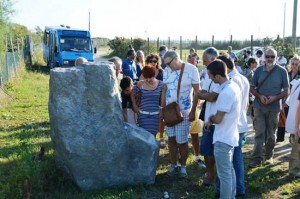 Tarquinia - I cittadini omaggiano il monumento