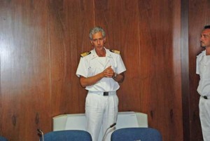 Il personale ricevuto dal direttore marittimo 