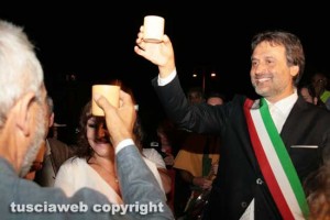 Fiera del vino a Montefiascone - Il sindaco Luciano Cimarello