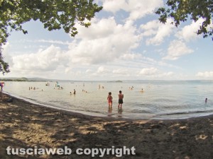 Lago di Bolsena - Capodimonte - La spiaggia