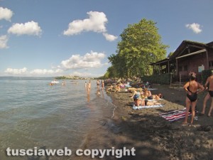 Lago di Bolsena - Capodimonte - La spiaggia