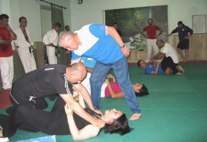 Il corso di autodifesa alla  palestra Yama Bushi